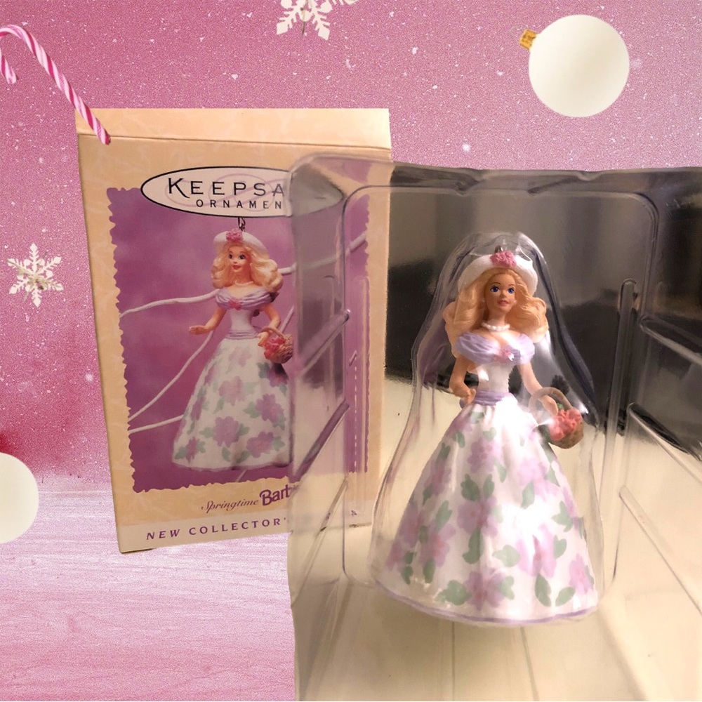 1995 Barbie Hallmark Keepsake Springtime